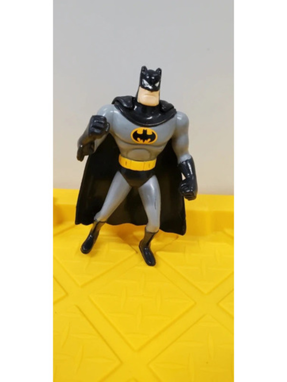 Vintage 1988 DC Comics Batman Action Figure PVC Statue Black & Grey Toy